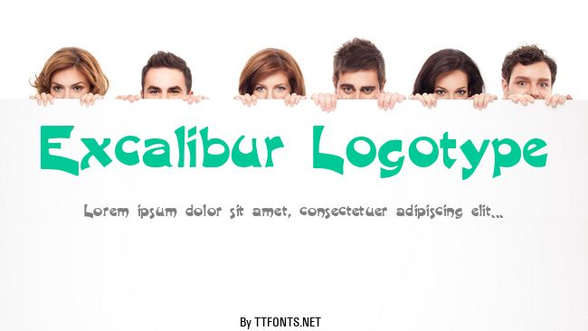 Excalibur Logotype example
